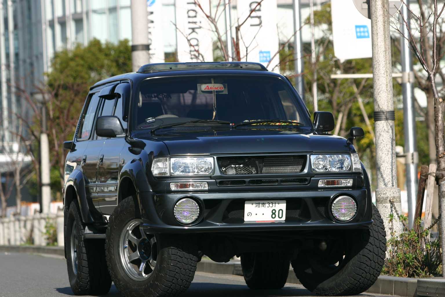 keep slant TOYOTA Landcruiser HJ61 6X6 | 湘南釣りオヤジ日記