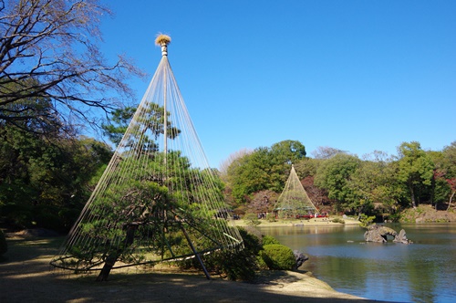 六義園にて