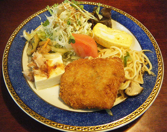 プランタンの「白身魚フライ」-2♪