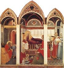 イタリアの画家 ピエトロ・ロレンツェッティ Pietro Lorenzetti or