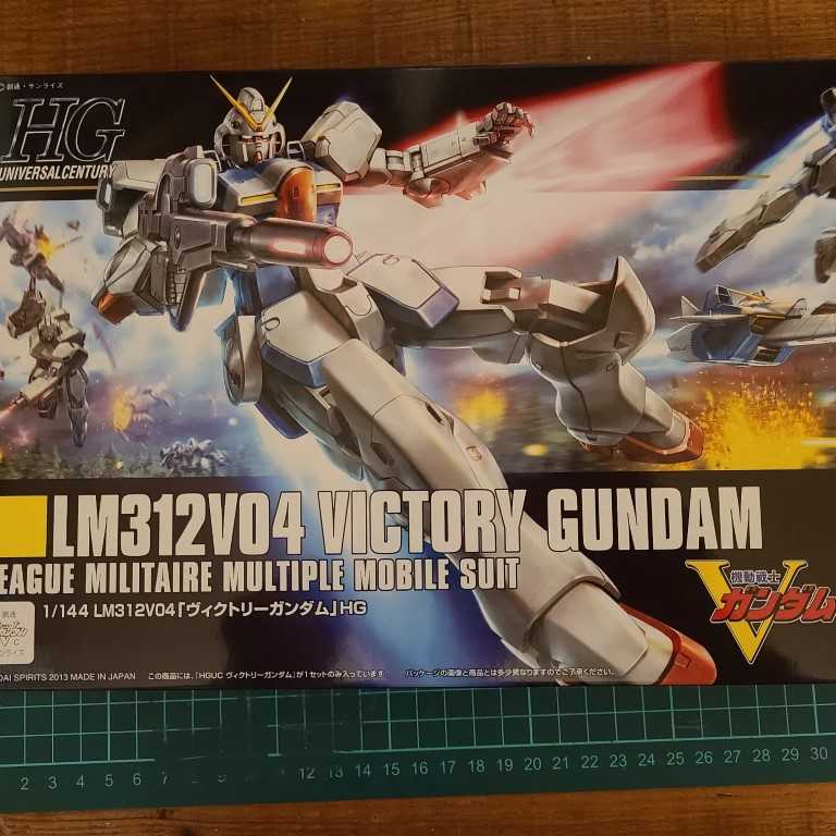 HGUC 1/144 ヴィクトリーガンダム | ガンプラ 素組み 後ハメ レビュー