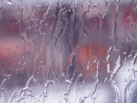 車窓の雨筋　12.23　2012