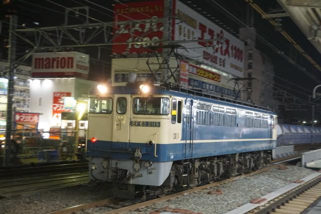 EF65 2119千葉貨物&EF510-509寝台特急｢カシオペア｣6