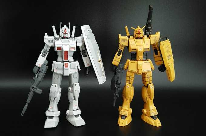 ガンダム 局地型ガンダム ロールアウトカラー | 黒田周暉 ぱらどっくす
