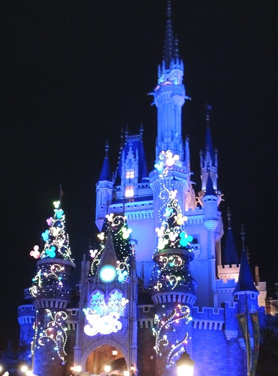 ディズニー３０周年シンデレラ城