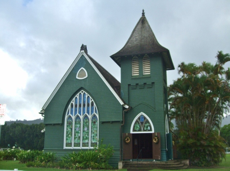 ワイオリ フイイア教会 カウアイ島
