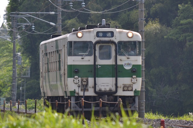 JR烏山線  キハ40