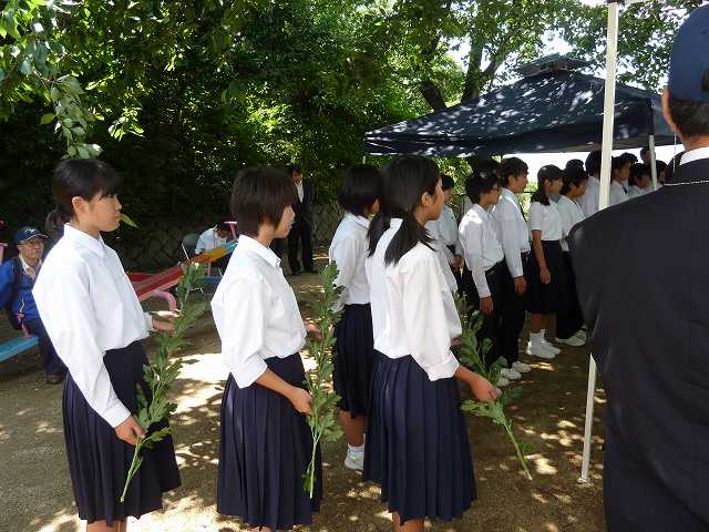 殉国の塔慰霊祭 平成24年6月22日 7