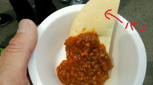 メロンカレー試食