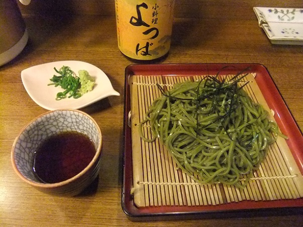 島根３丁目・よつばの茶そば１