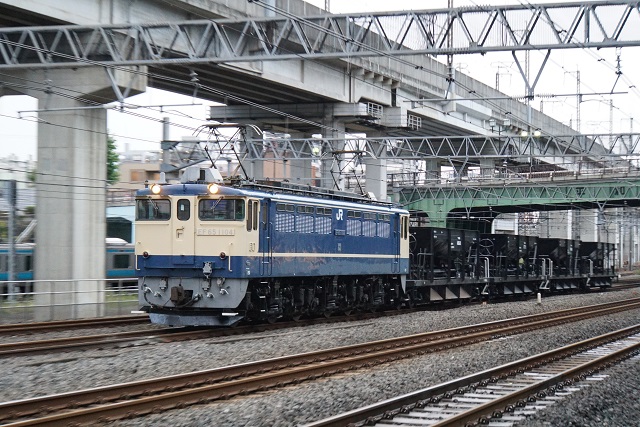 EF64 37牽引 松本ロングチキ工臨7