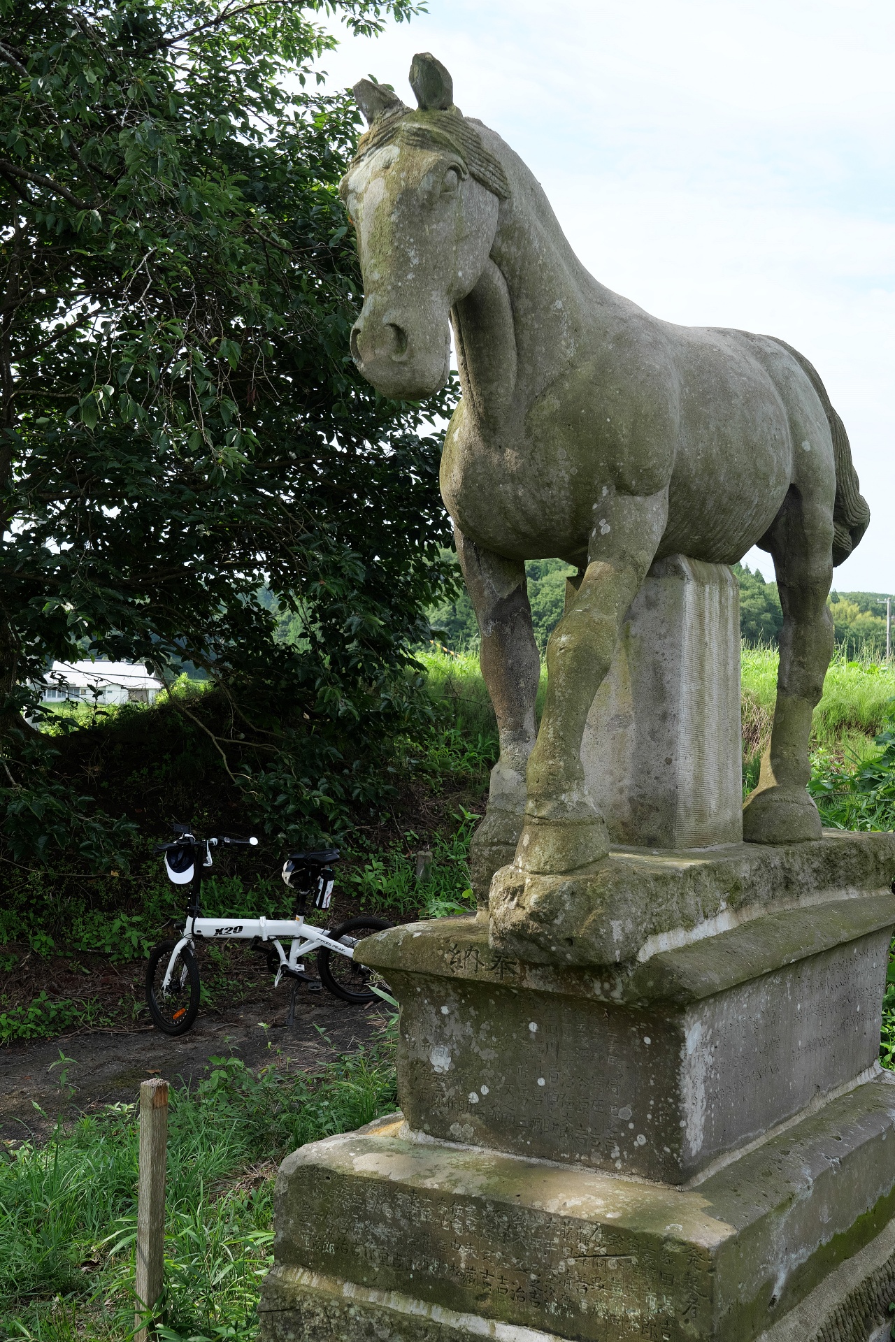 小松寅吉による馬の像＠坂本観音 | シグマのカメラに魅せられて - 楽天