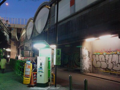 東横線渋谷最後2013年３月・グラフィティ３