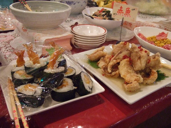夕食
