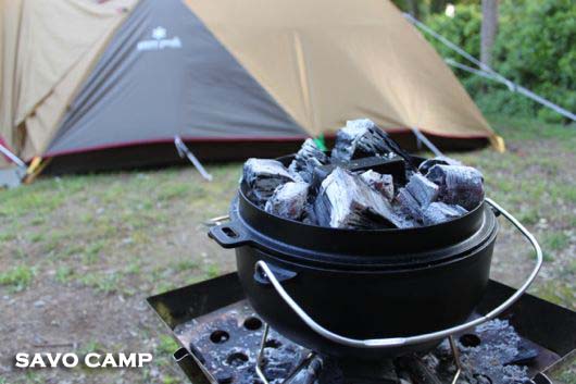 ダッチオーブンでラザニア３