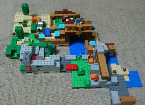 Lego Minecraft レゴマインクラフト 作ったよ そらうさぎ 子育て日記 楽天ブログ