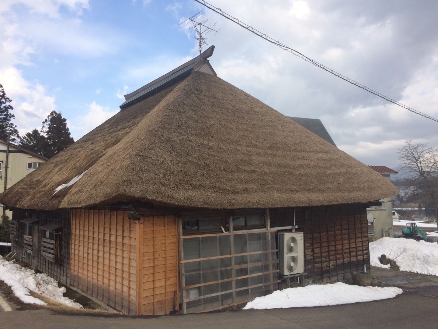 茅葺き屋根定期点検 高木さんの古民家応援日記 楽天ブログ