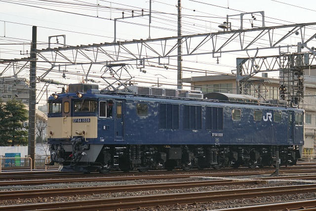EF64 1028 国鉄色 鹿島貨物 単機5