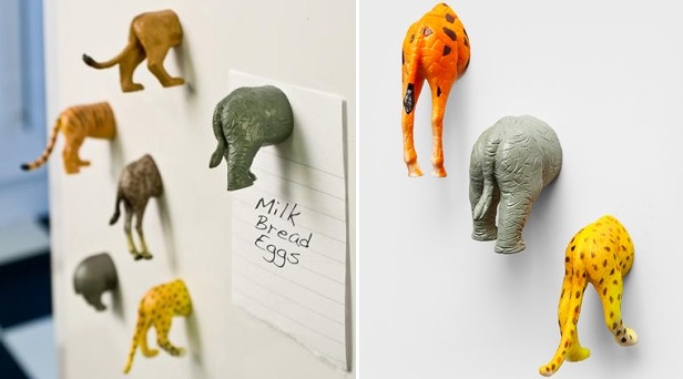 ANIMAL BUTT MAGNETS