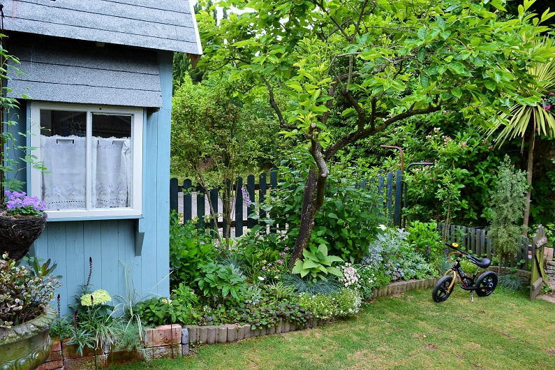 オープンガーデン 芝生ガーデン 土手ガーデン ようこそブルーガーデンへ 楽天ブログ