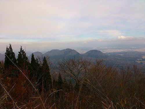 20131129笹倉山国見崎展望台から七ッ森