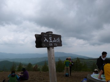 入笠山頂120602