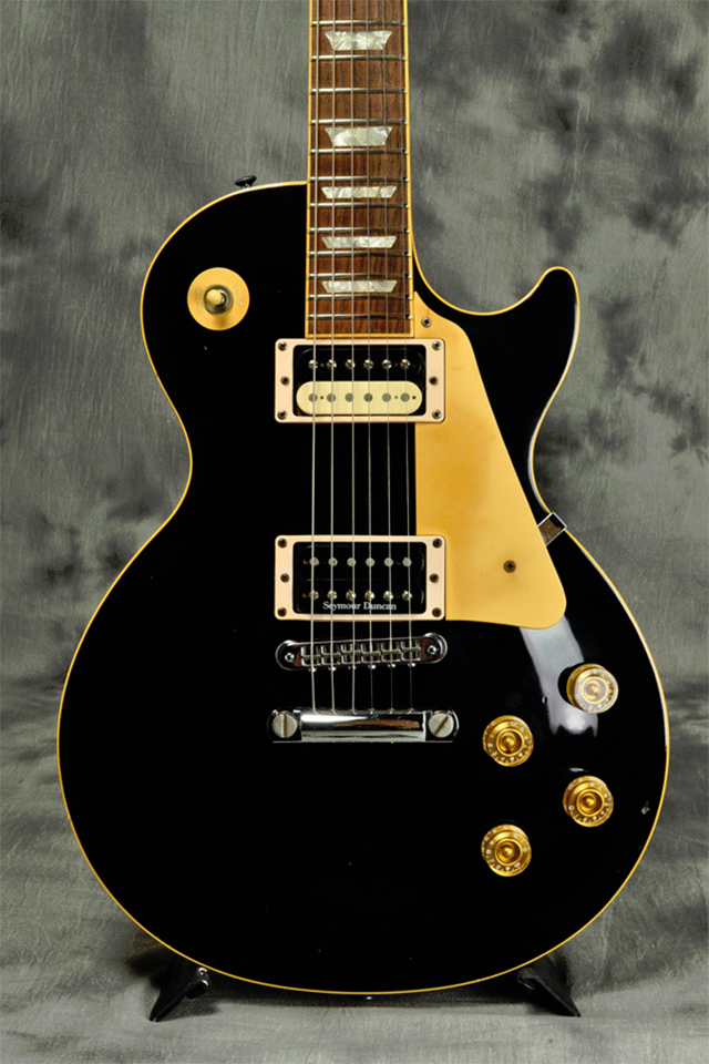【中古】Gibson USA Les Paul Standard Ebony 1995年製 価格：158000円（税込、送料別)