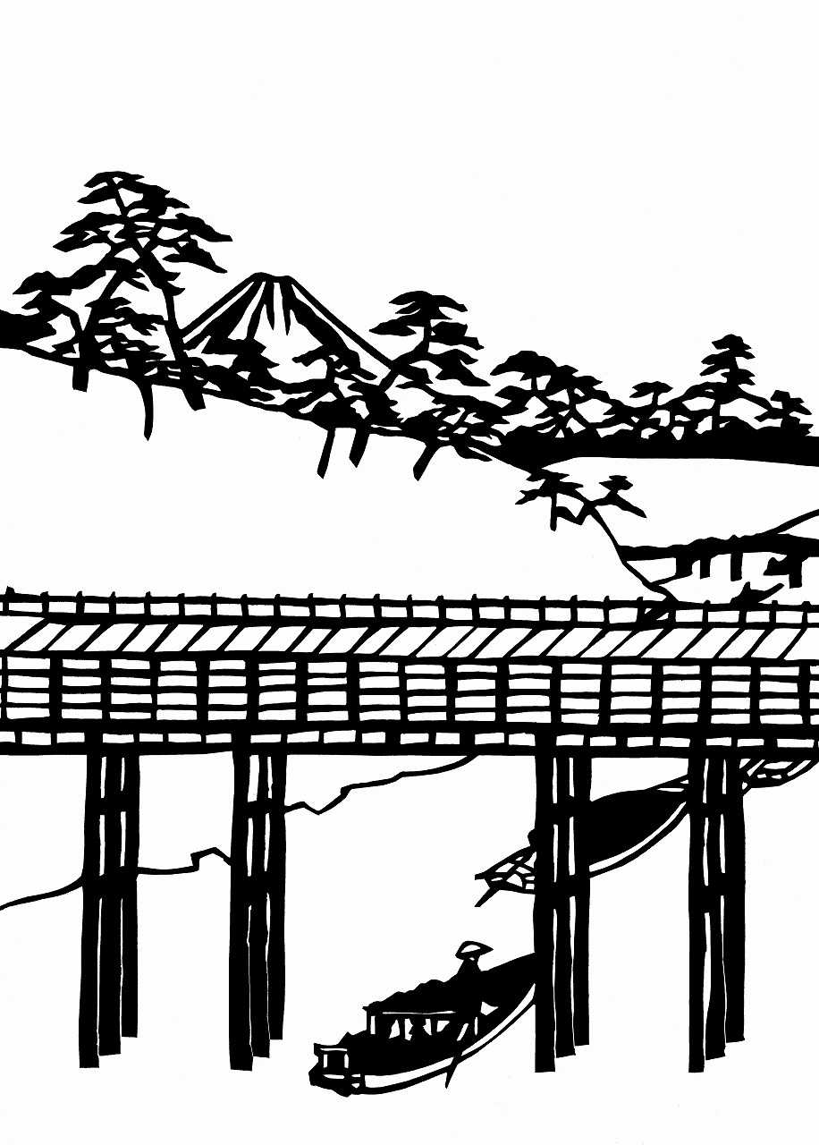 2023/10/03 浮世絵切絵 歌川広重 富士36景 05_東都御茶の水沖 | 飯盛一杯のブログ - 楽天ブログ