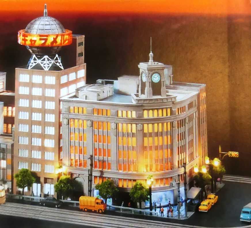 週刊 】なつかしの銀座をつくろう「Nゲージジオラマ」 | HOゲージの