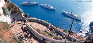 サントリーニ島のロバとの思い出の道?2