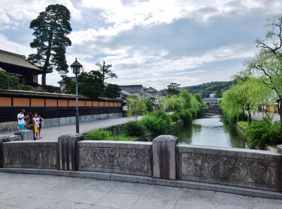 岡山　倉敷　美観地区　観光　今橋　大原家