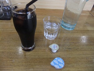 西保木間１丁目・京うどん かほるのドリンク