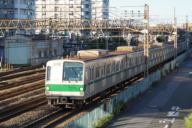千代田線6000系 代走 & EF81 133牽引 水戸ホキ工臨6