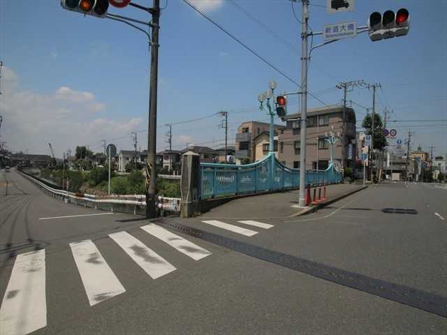 藤沢・大和 自転車道を走るー5、中原街道の新道大橋から終点の大和橋へ 