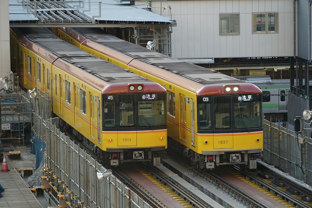 東京メトロ 銀座線1000系 特別仕様 車両 1139編成2