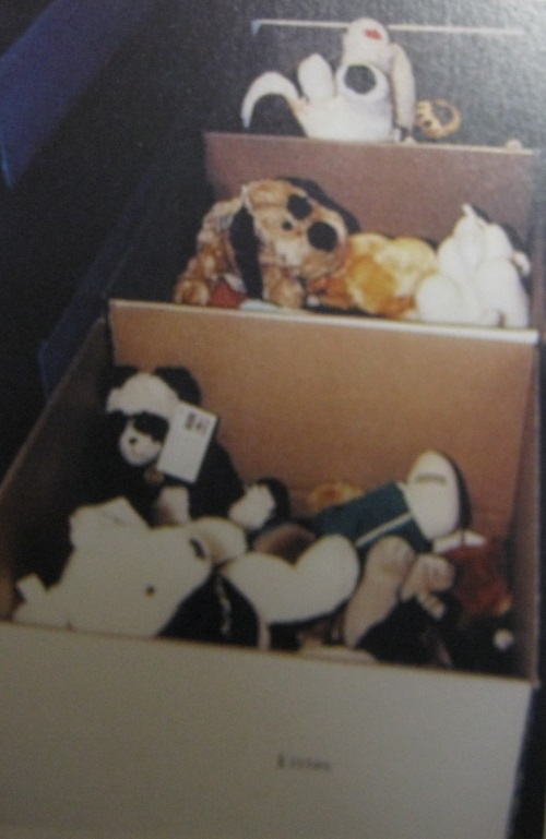 テディベアが贈られる写真