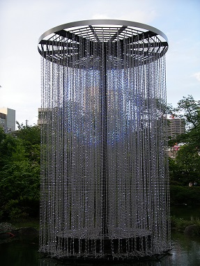 六本木ヒルズ 毛利庭園の飾り