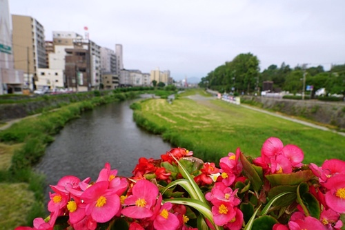 花と中津川