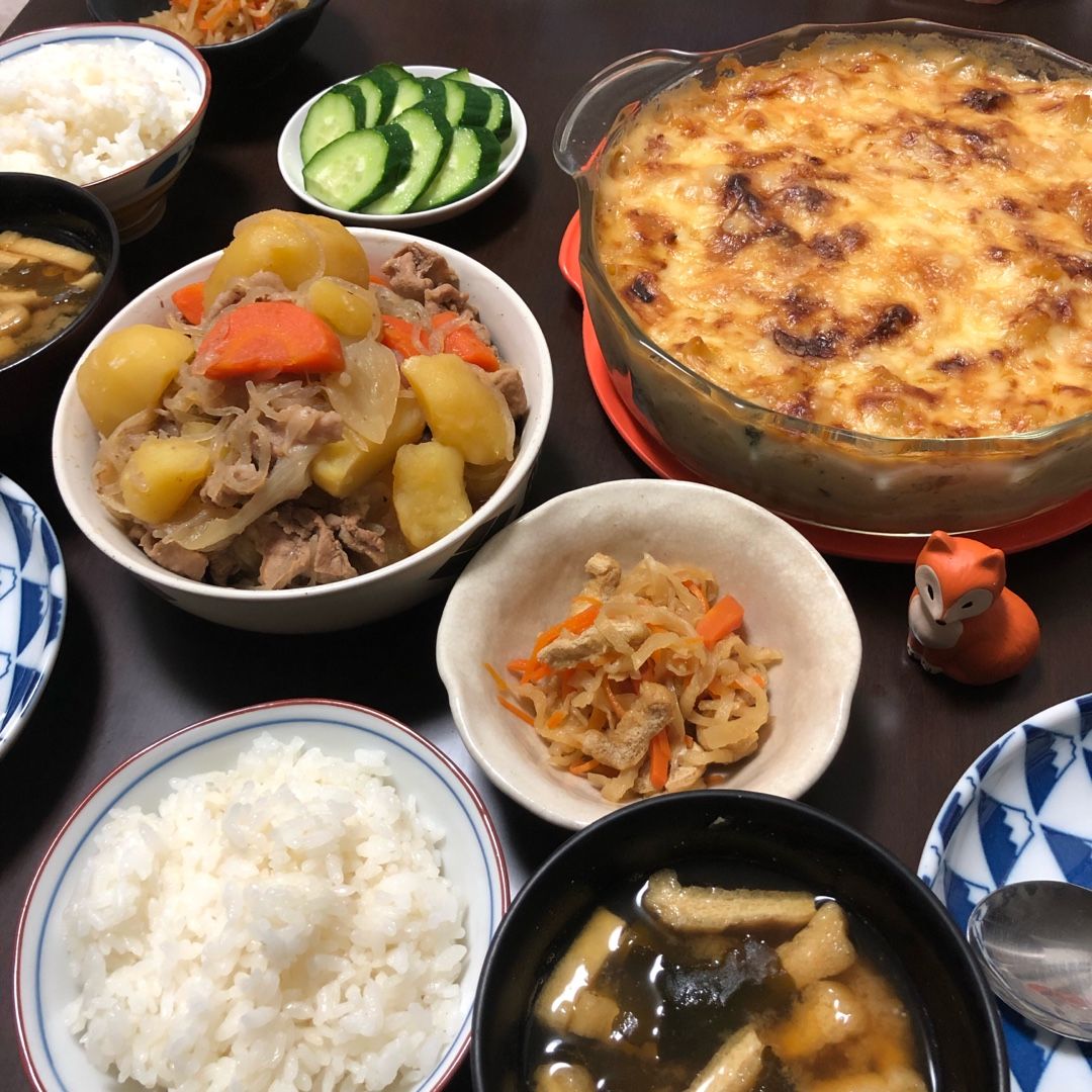 もっと存分に甘やかしてくれよう定食 世話やきキツネの仙狐さん再現飯 犬と旦那とiga ニャン 楽天ブログ