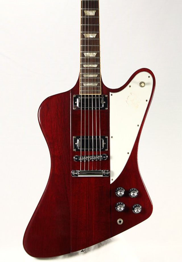 【中古】Gibson USA Firebird V Cherry 2006年製 バンジョー・ペグ期のギブソン・ファイアーバード・V・チェリー 価格：138000円（税込、送料別)