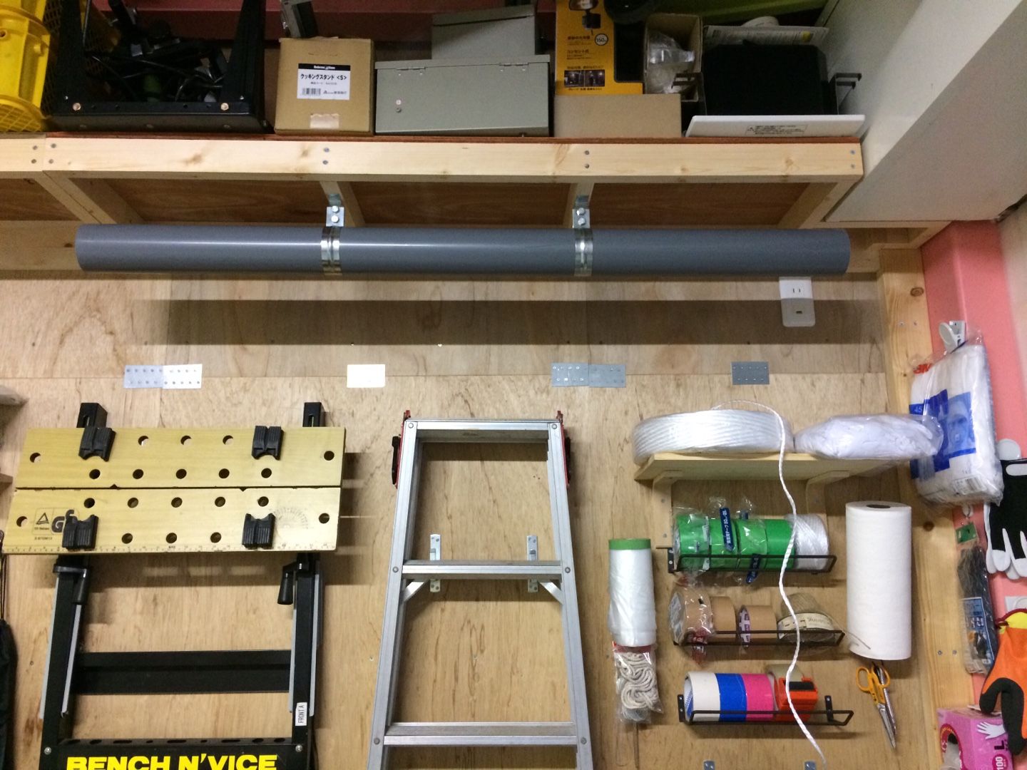 薪ストーブ煙突用の掃除道具のデッドスペース収納っ お気楽ｚさんの 人生を愉しんでみる ブログ 楽天ブログ