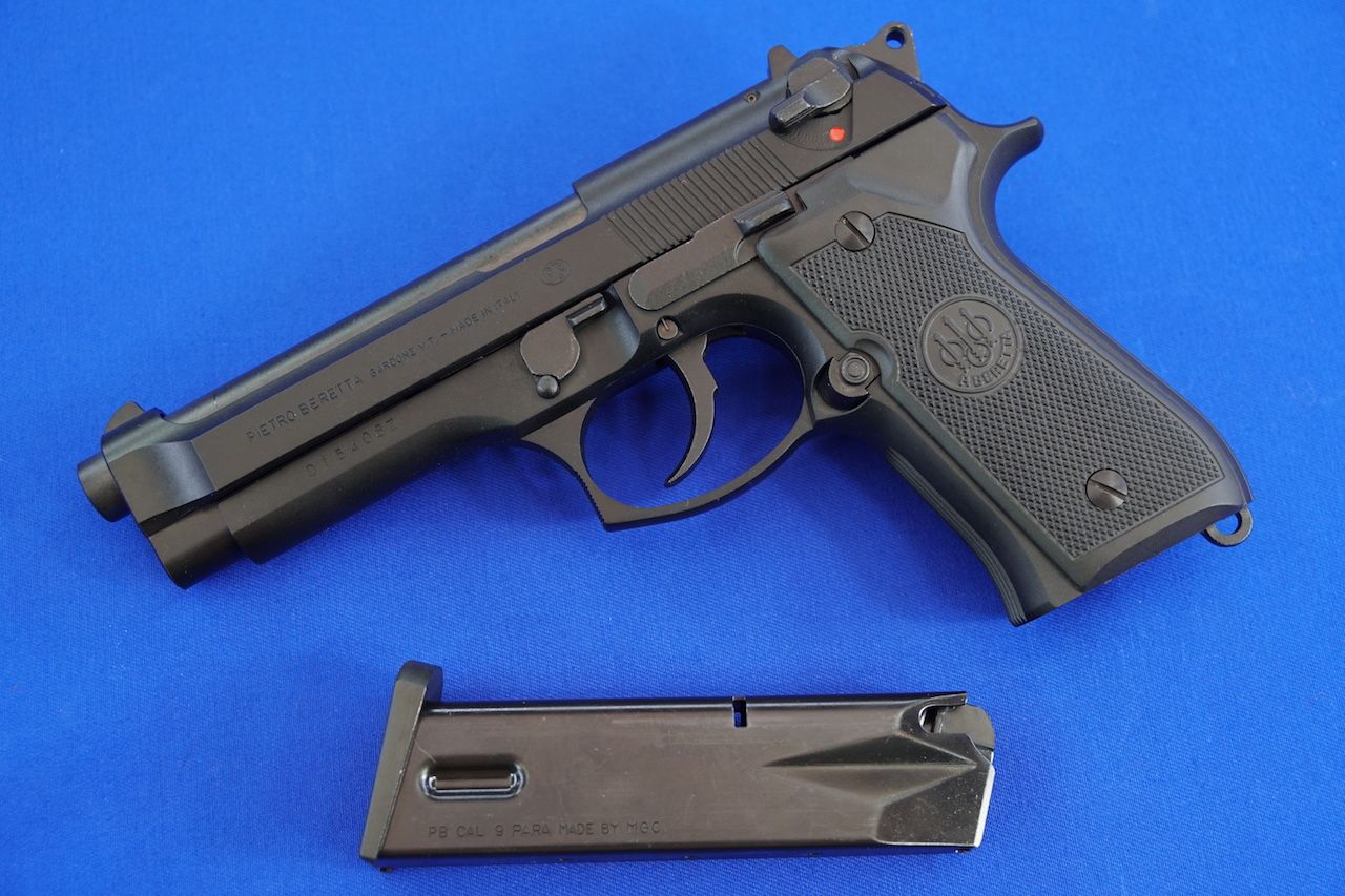 通販好評MGC U.S.9mm M9-MGC-BERETTA ベレッタM92F 発火カート16発付き　箱無し モデルガン