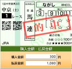 20140125中京1券