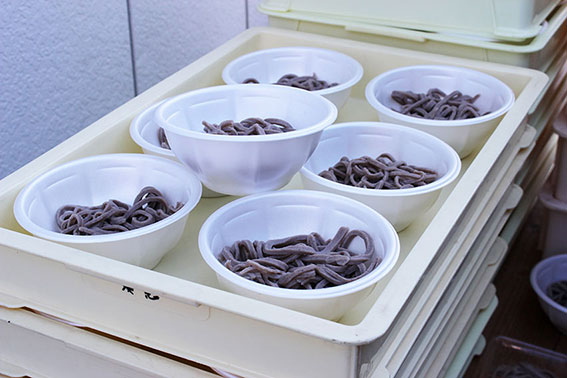 季邦自治会の「手打ちそば」-4♪