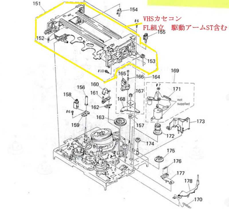 8ミリビデオ 修理 部品について（部品在庫） | . .8ミリビデオデッキ