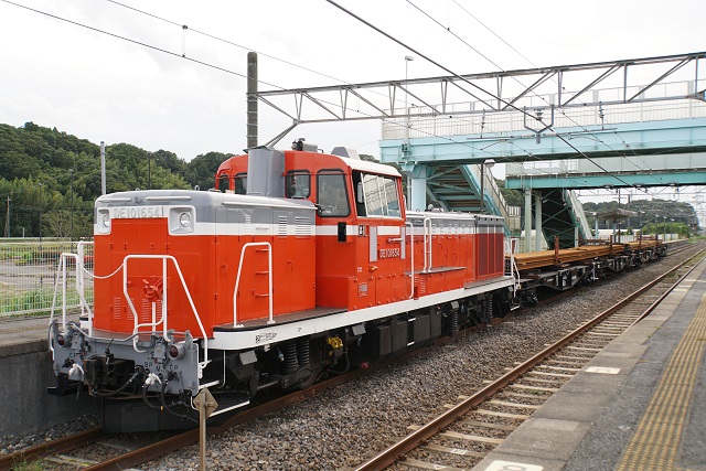 DE10 1654牽引 成田線 銚子チキ工臨 4