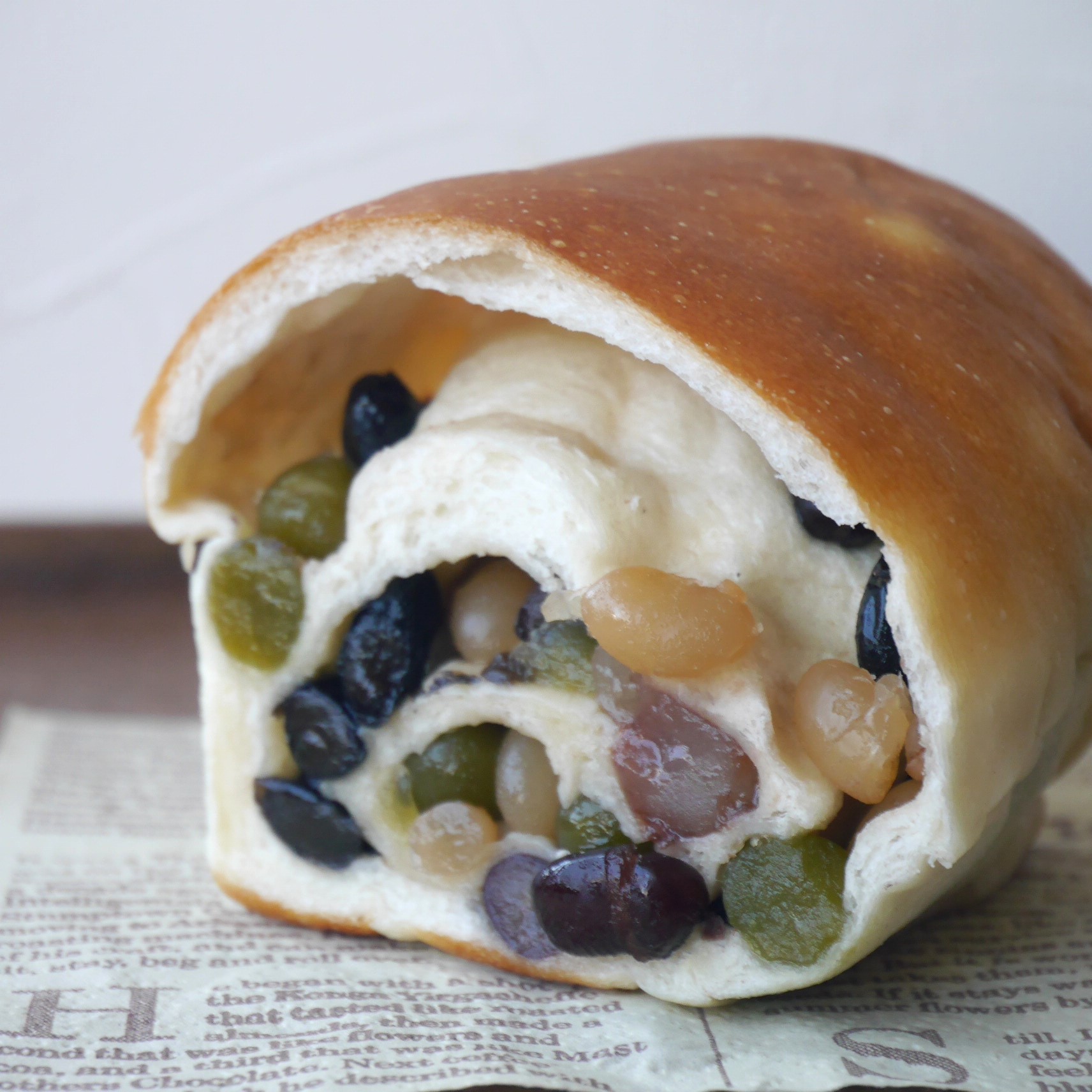 bakery milk_豆パン_up