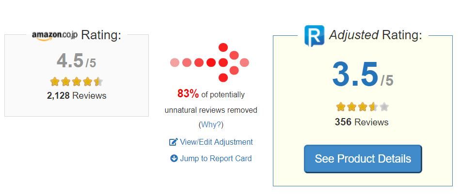 アマゾンのカスタマーレビューを購入の判断材料にする場合、「ReviewMeta」（レビューメータ）によるチェックが役立ちます | One Of ...