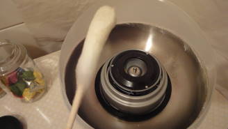 わたがし名人一つ目