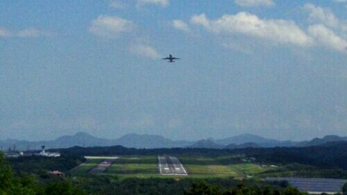 高松空港ANA1621便20180826